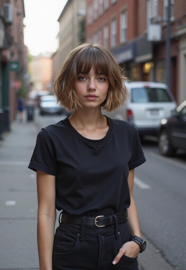 14 Trendy Short Hairstyles That Are So Easy to Style (You’ll Want to Try #8!) - 8. The Bob with a Twist