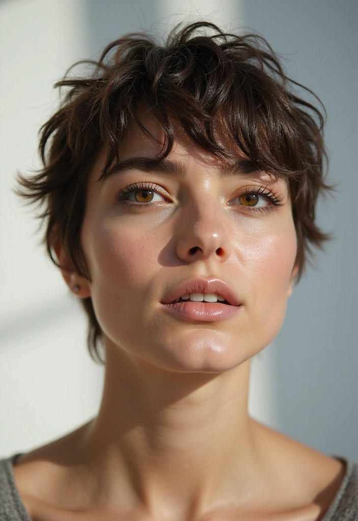 14 Trendy Short Hairstyles That Are So Easy to Style (You’ll Want to Try #8!) - 1. The Textured Pixie Cut