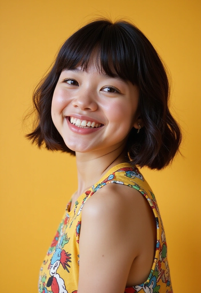 14 Trendy Short Hairstyles That Are So Easy to Style (You’ll Want to Try #8!) - 12. The Bowl Cut with Bangs