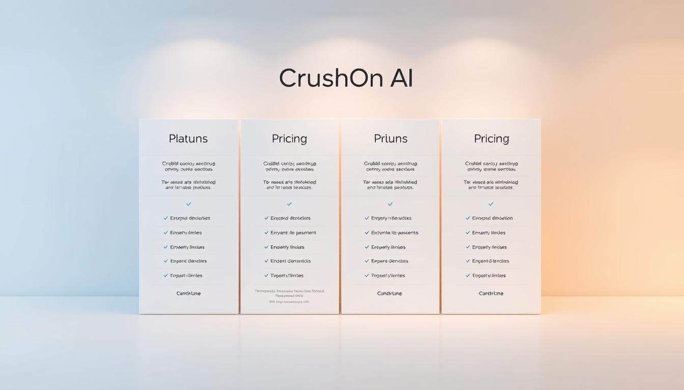 CrushOn AI pricing plans comparison