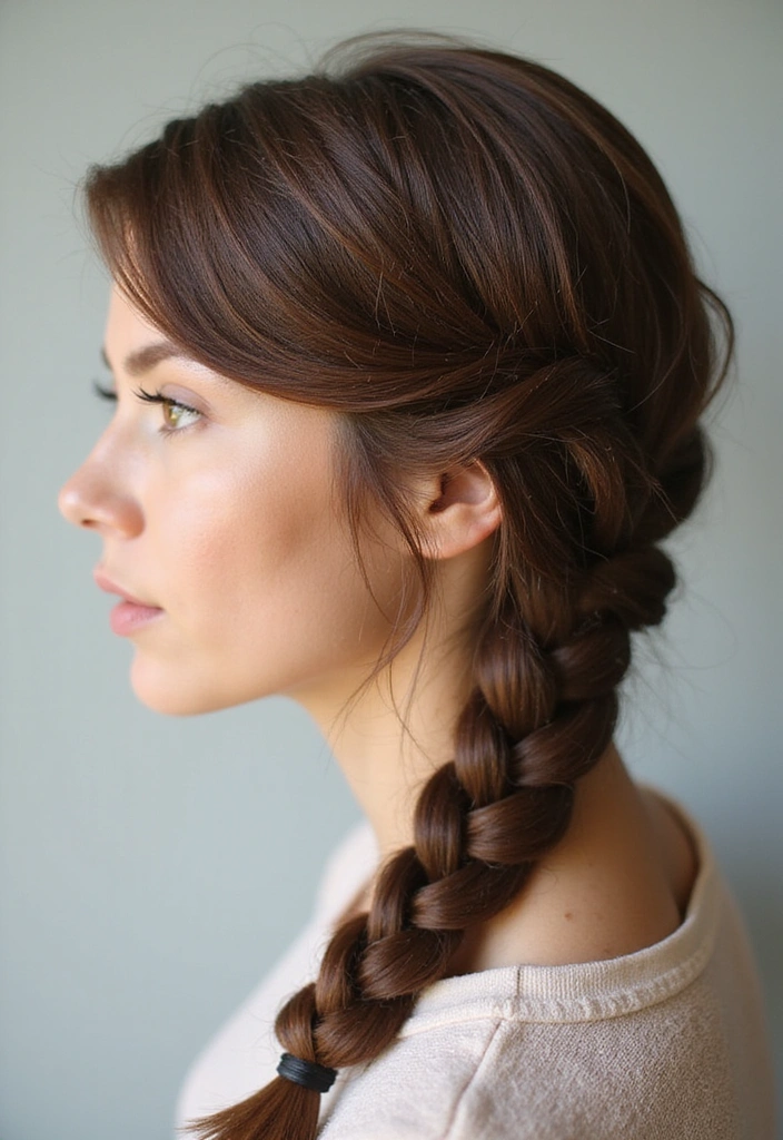 10 Stunning Braided Hairstyles That'll Make You the Star of Any Event (You Won't Believe #4!) - 1. The Classic French Braid