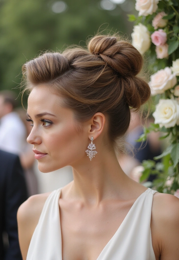 20 Cool Summer Hairstyles That Will Keep You Looking Fresh (You Need to Try #11!) - 14. Twisted Updo