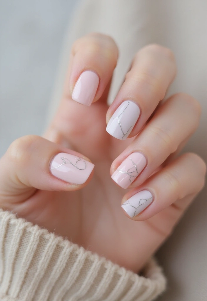 20 Stunning Summer Nails 2025 That Will Have Everyone Asking 'Where Did You Get That?' - 5. Minimalist Art