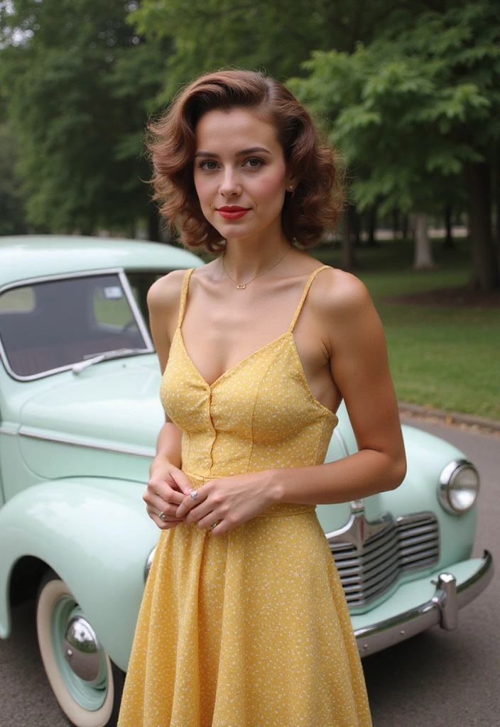 20 Cool Summer Hairstyles That Will Keep You Looking Fresh (You Need to Try #11!) - 12. Retro Pin-Up Curls