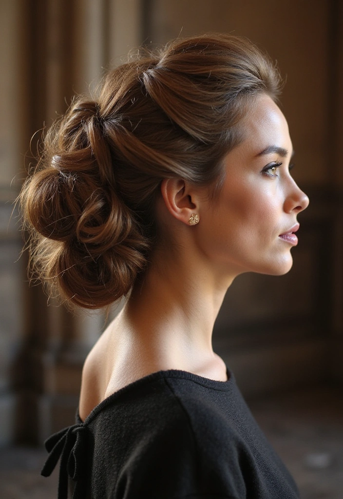 15 Glamorous Updo Hairstyles for Any Occasion (Wait Until You See #8!) - 15. Bouffant Updo
