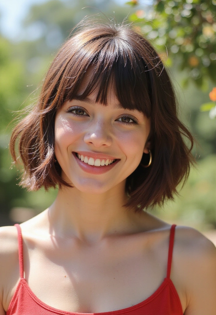 14 Trendy Short Hairstyles That Are So Easy to Style (You’ll Want to Try #8!) - 6. The Side-Swept Bangs